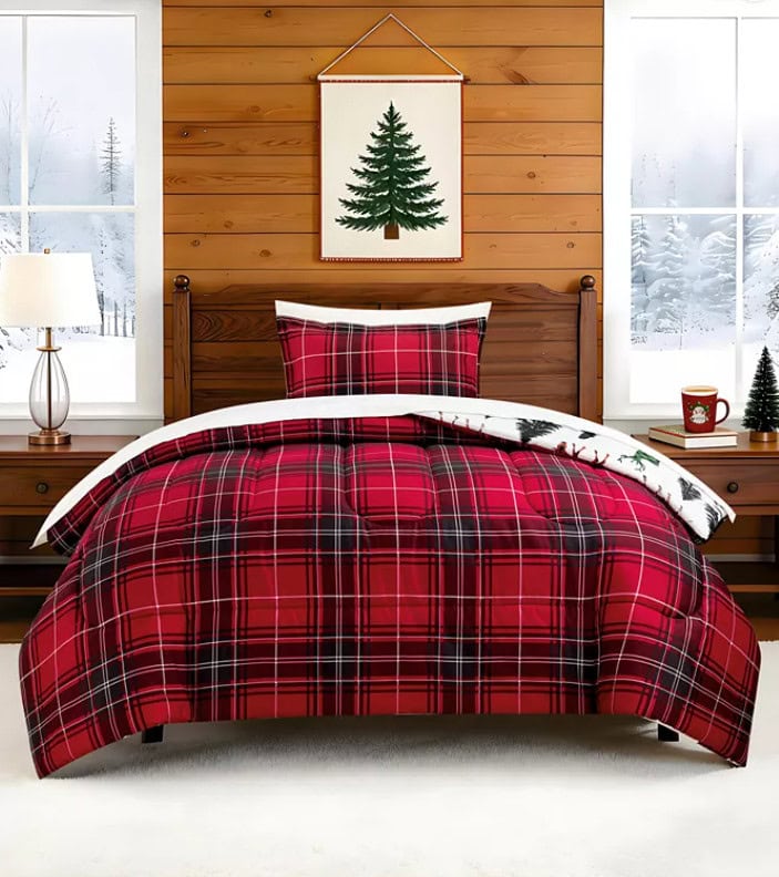 macys christmas plaid