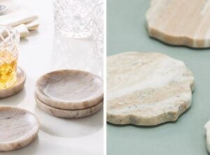 marble coaster dupe