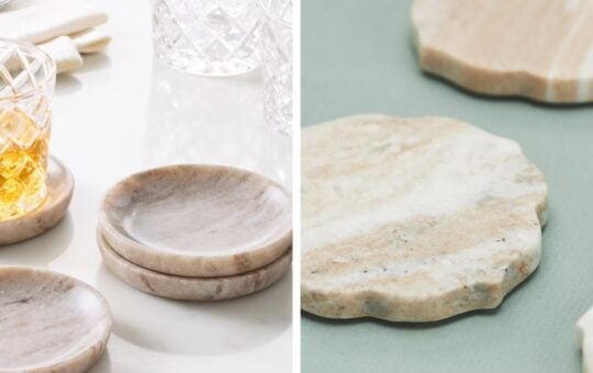 marble coaster dupe