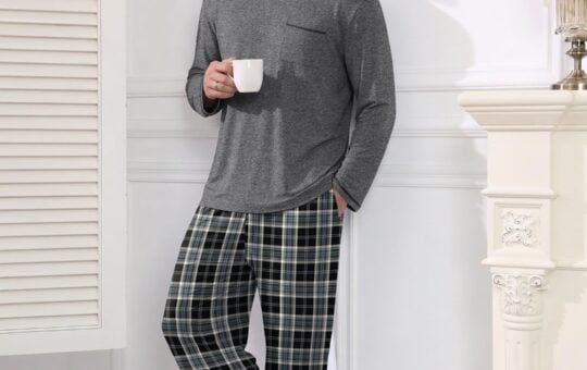 mens pajamas set