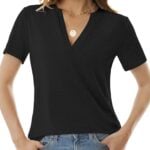 noracora vneck short sleeve shirt
