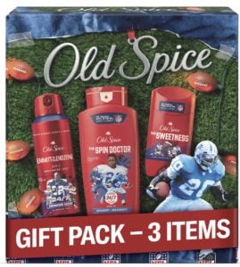 old spice NFL gift pack