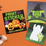 paint by sticker halloween