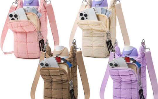puffy water bottle bags