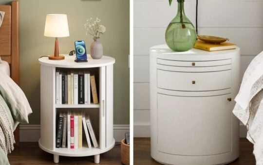 round night stand dupe