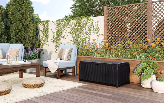 suncast deck box lowes