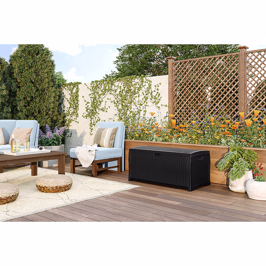 suncast deck box lowes suncast deck box lowes