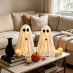 tabletop halloween ghosts