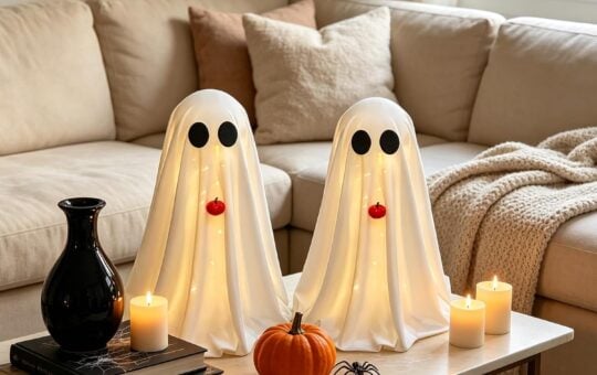 tabletop halloween ghosts