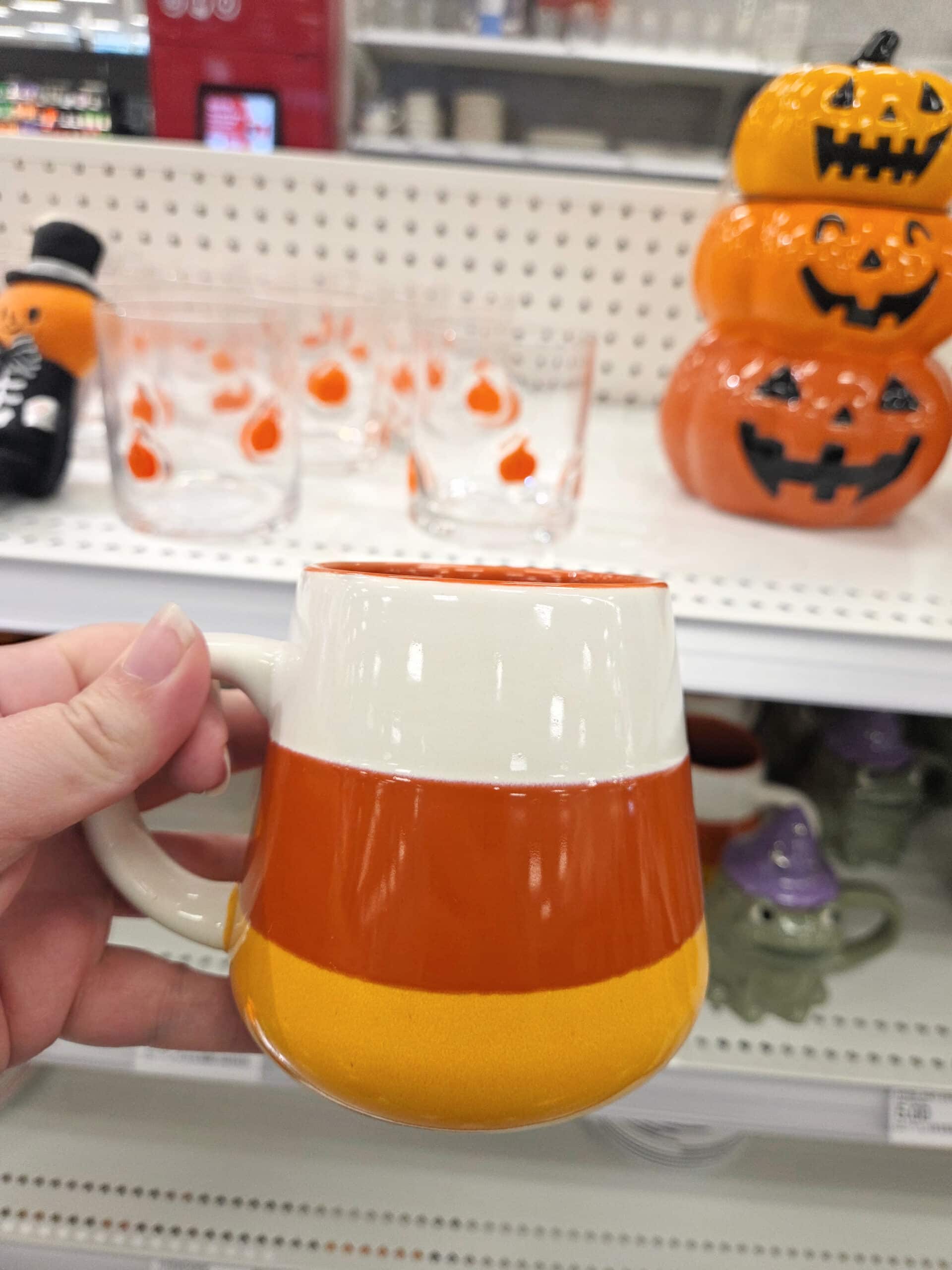 target candy corn mug