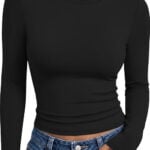 trendy queen black shirt