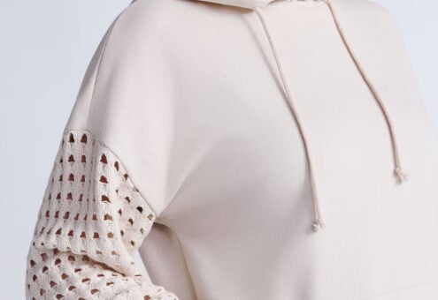 walmart crochet sleeve hoodie