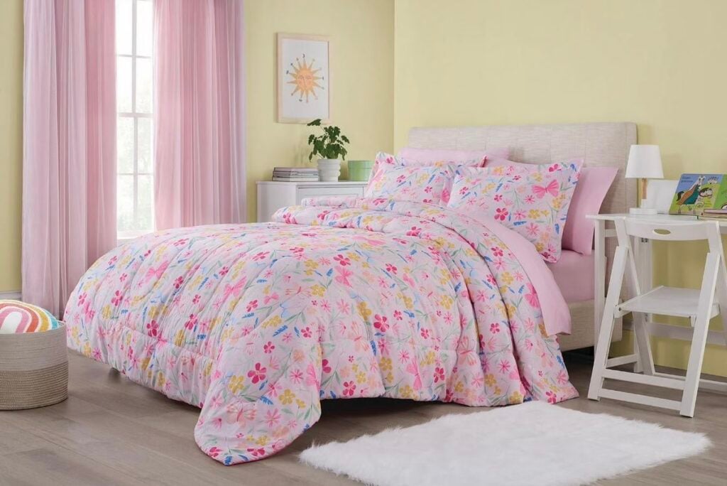 walmart kids bed in a bag set mainstays