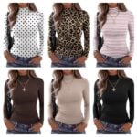 zeagoo mock turtlenecks