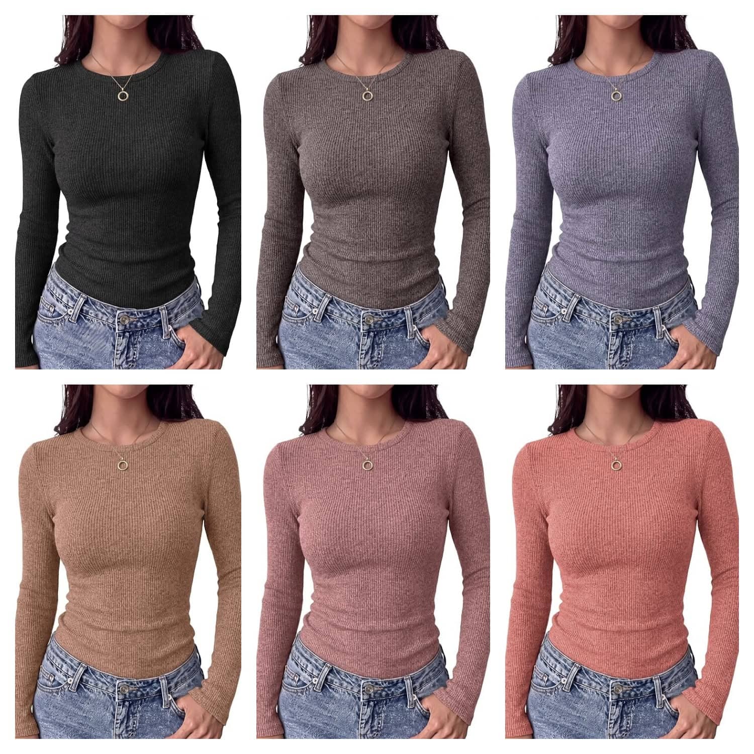 zeagoo ribbed shirts