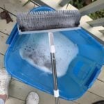 AIR U+ Floor Scrub Brush with Long Handle