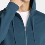 Athletic Works Men's and Big Men's Zip Up Fleece Hoodie Sweatshirt