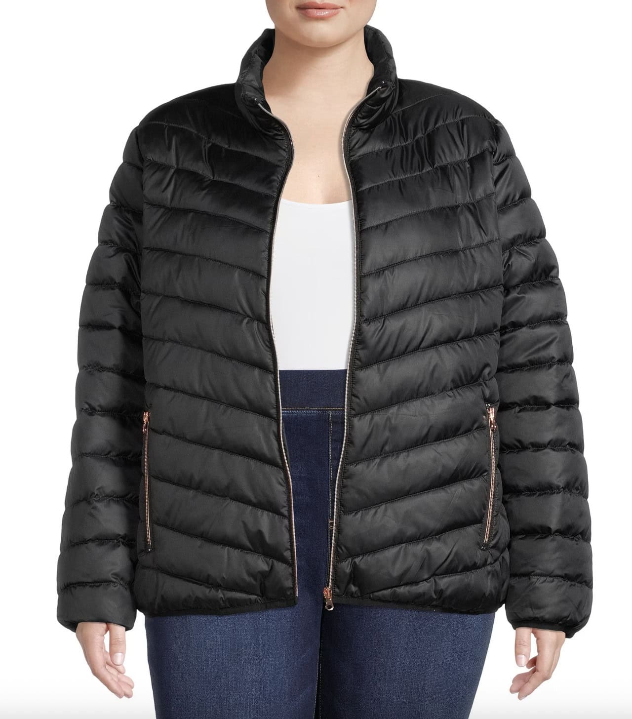 Big Chill Women's and Women’s Plus Packable Puffer Jacket