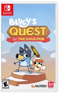 Bluey's Quest for The Gold Pen Game