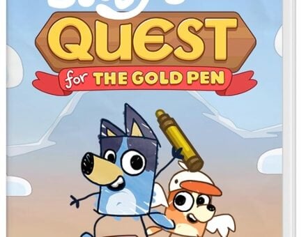 Bluey's Quest for The Gold Pen Game
