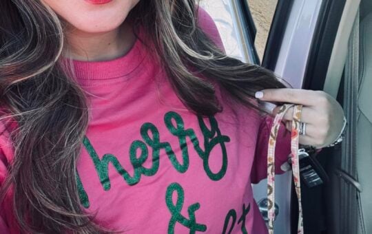Christmas Sweatshirts Women Merry and Bright Christmas 2