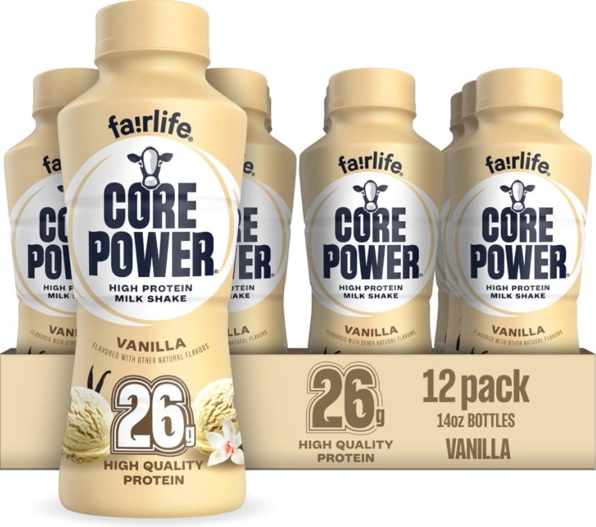 Core Power Fairlife Protein Milk Shakes