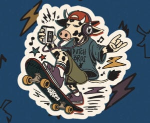Dutch Bros Free Sticker