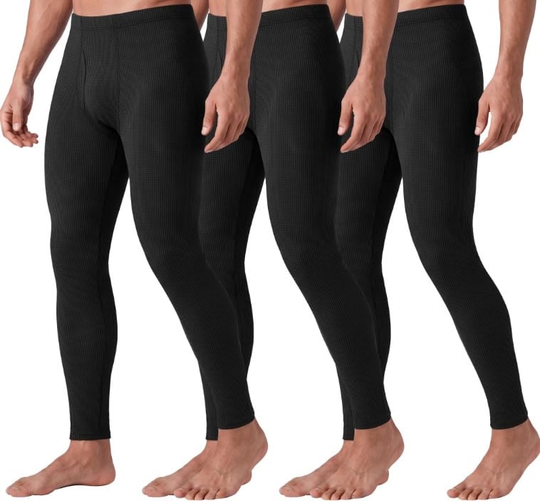 Ekouaer 3 Pack Thermal Underwear