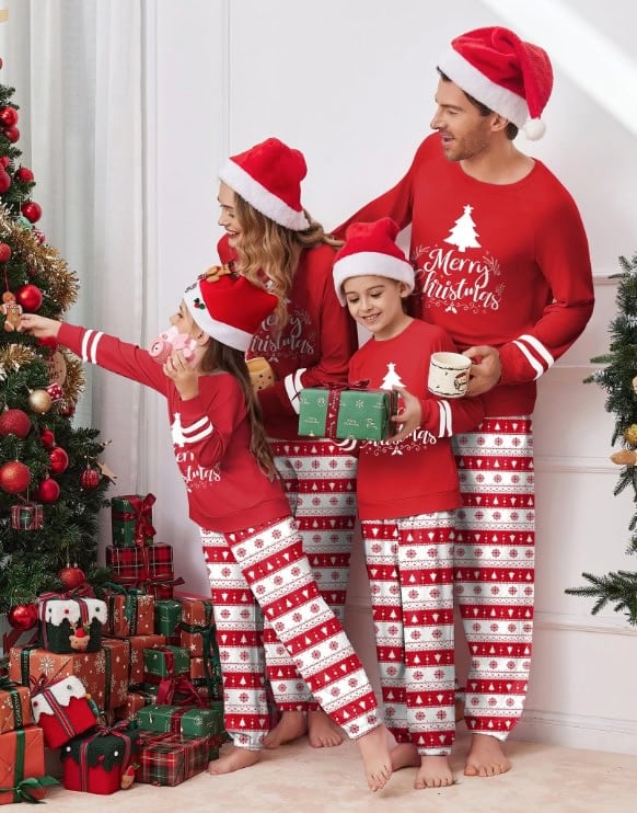 Ekouaer Family Christmas Pajamas Matching Sets Ekouaer Family Christmas Pajamas Matching Sets