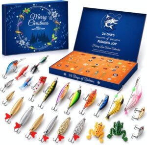 Fishing Advent Calendar 2026 Lure 24 Days Xmas Gift Adult Men Teen Boys 2