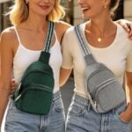 Gitus Velvet Crossbody Sling Bag
