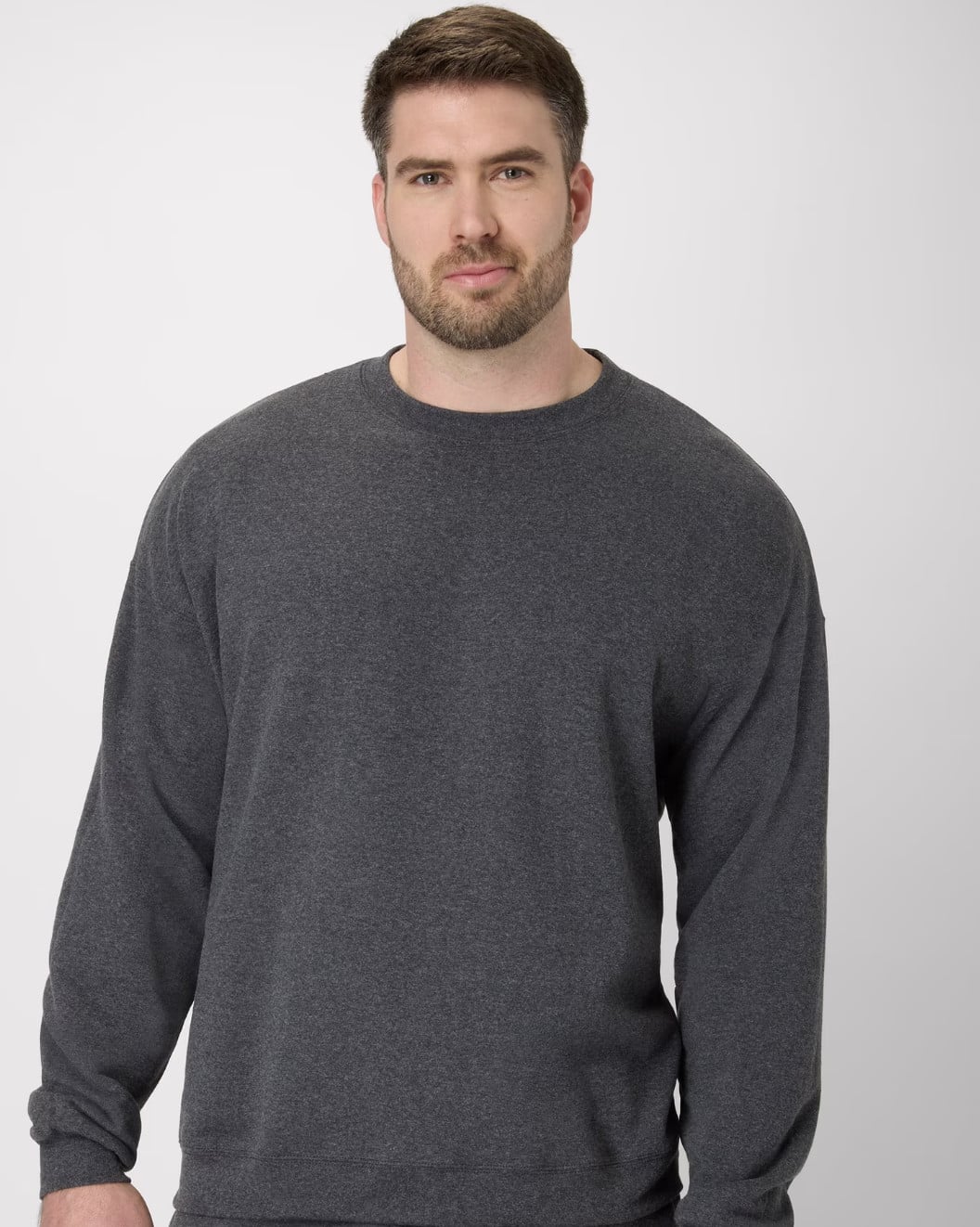 Hanes Men's and Big Men's EcoSmart Fleece Sweatshirt