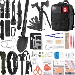 LUXMOM Survival Kit and First Aid Kit