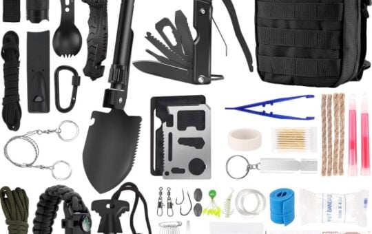 LUXMOM Survival Kit and First Aid Kit