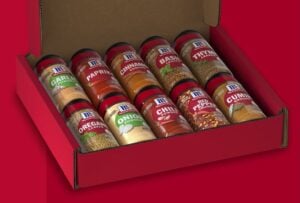 McCormick Spices & Herbs Holiday Essentials Gift Set Box