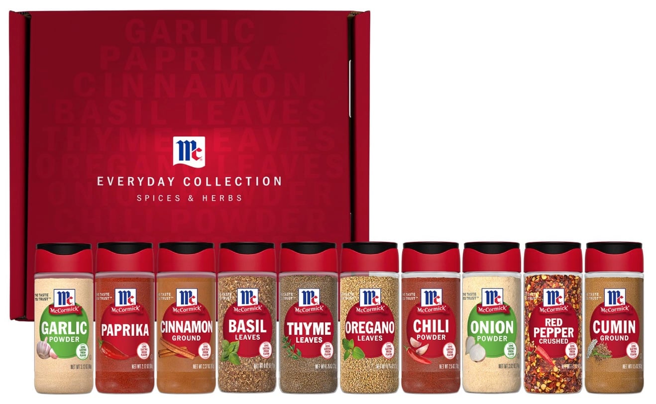 McCormick Spices & Herbs Holiday Essentials Gift Set