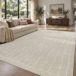RESARE 5x7 Washable Area Rug