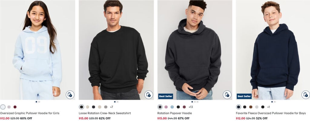 old navy sweatshirts