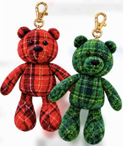 Target Bear Keychain