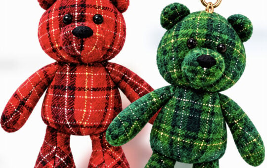 Target Bear Keychain