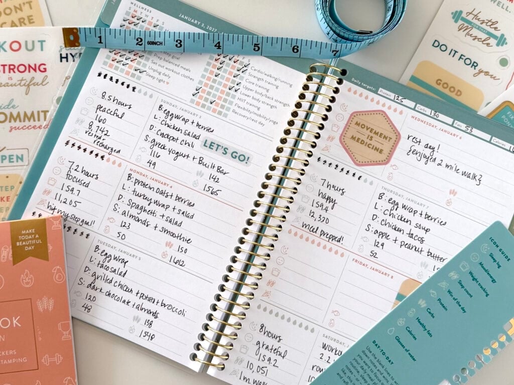 WellnessTracker Inside Pages