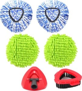 YZJAJZY 6 Pack Spin Mop Heads Replacements