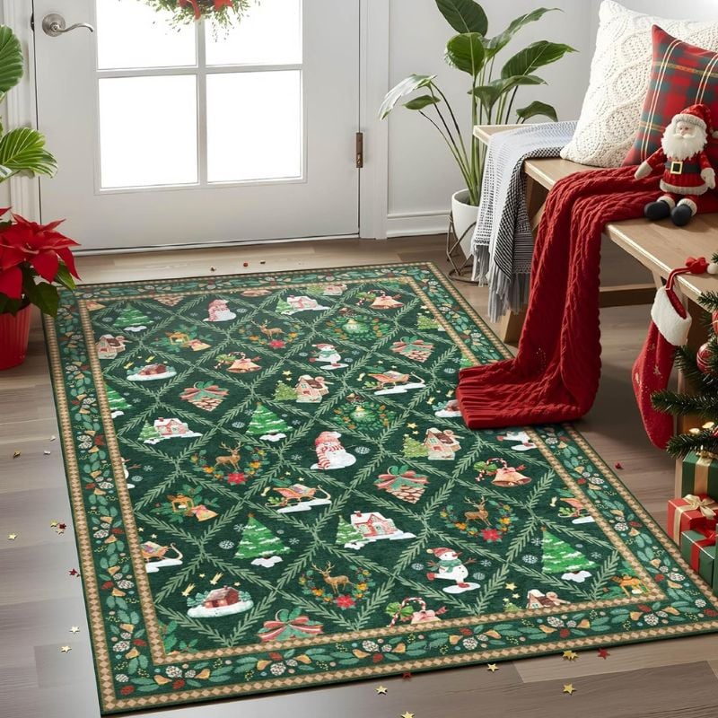 amazon christmas rugs (1) amazon christmas rug