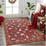 amazon christmas rugs