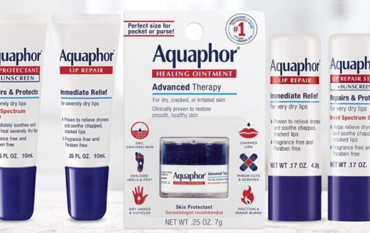 aquaphor lip products