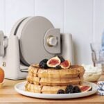 beautiful brand waffle maker taupe