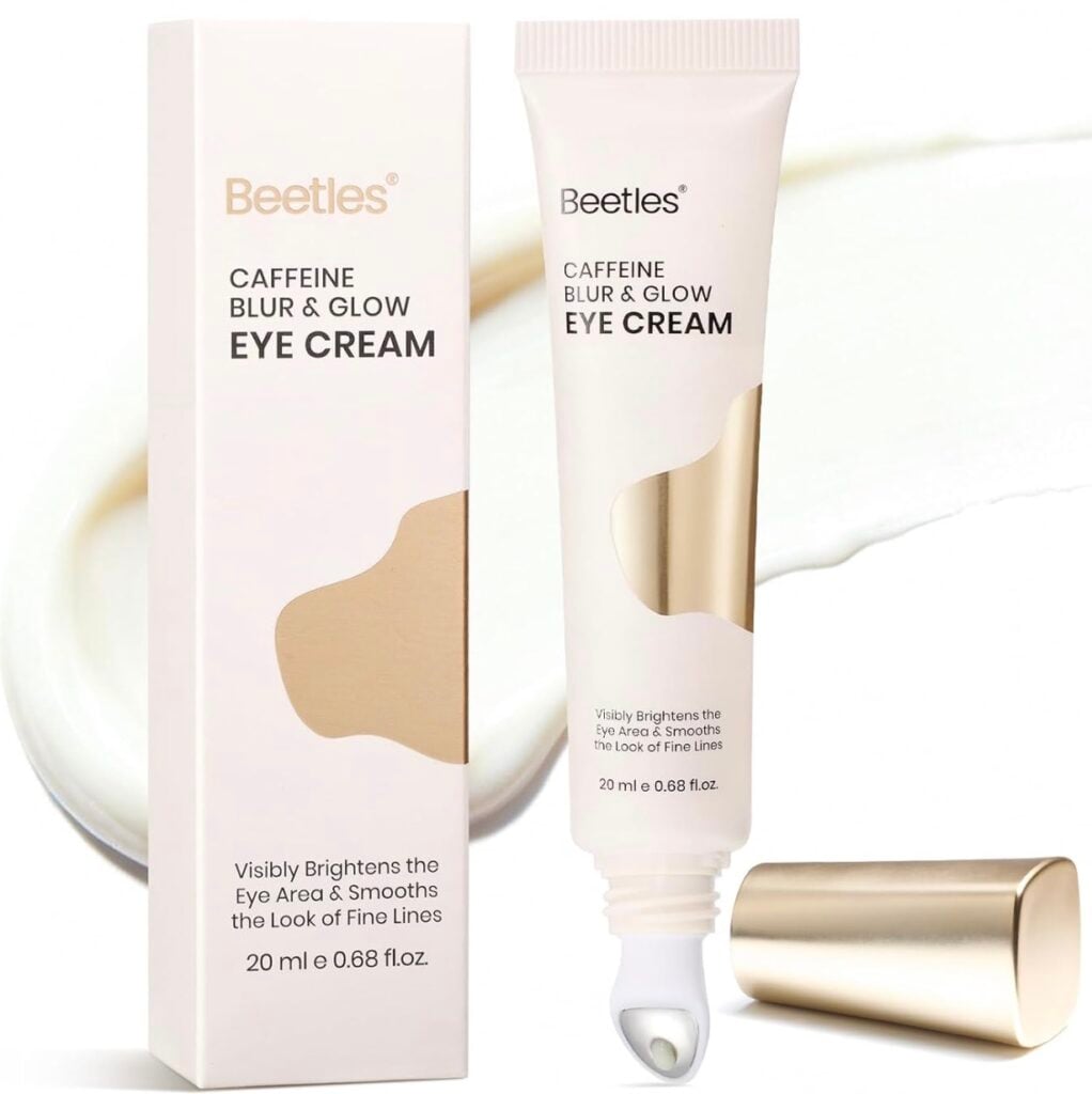 beetles caffeine eye cream