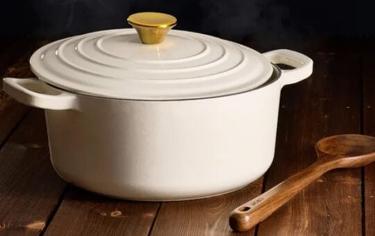 carote dutch oven white