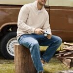 coofandy corduroy quarter zip