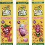 crayola silly scents toothpaste brush buddies